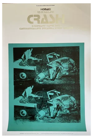 Andy Warhol, Green Disaster (Green Disaster Twice), 1963 / 2010, Original Exhibition Museum Poster