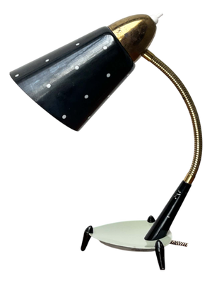 Mid-Century Modern German Tripod Table Lamp, 1950s