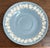Wedgwood Embossed Queen's Ware Replacement Teacup Saucer "Cream on Lavender" For Sale - Image 9 of 9