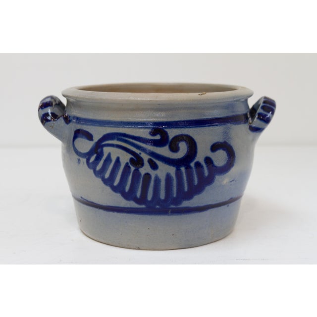19th Century German Stoneware Five Liter Crock, 1890s For Sale - Image 12 of 12