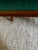 Vintage Mid-Century Modern Emerald Green Velvet Upholstered Walnut Bench For Sale In Wichita - Image 6 of 6