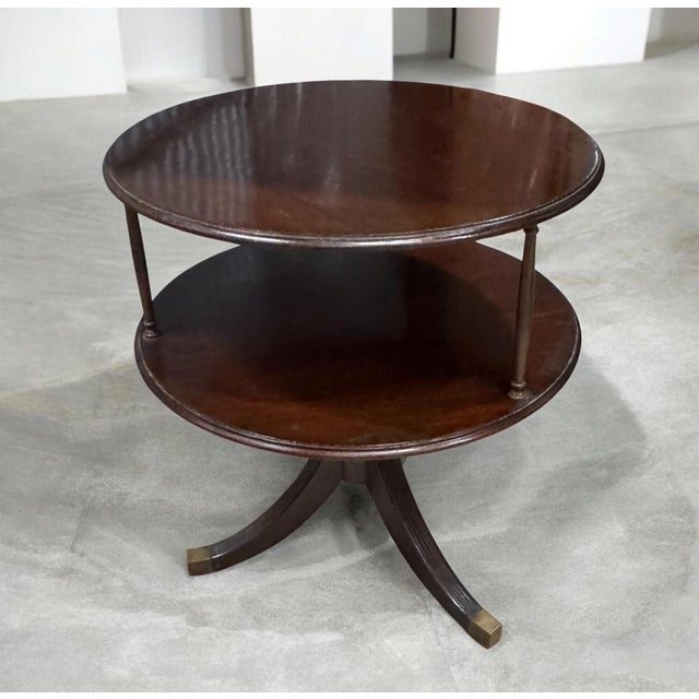 Dumbwaiter tables, also known as dumb waiters, emerged in the late 18th century and gained popularity during the Regency...