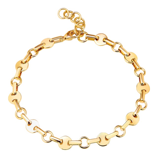 Syna Yellow Gold Geometrix Bracelet For Sale