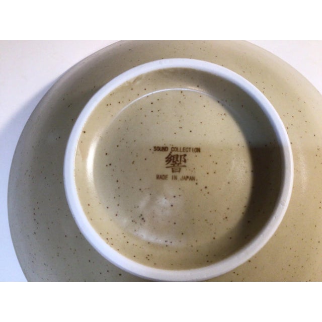 4 Set of Japanese Plate / Bowls For Sale - Image 4 of 8
