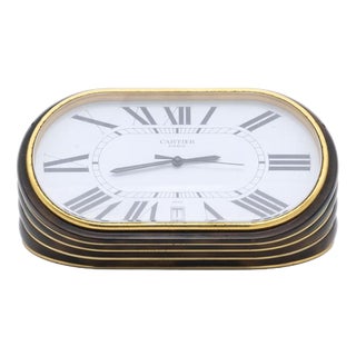 Accordion Table Clock from Cartier For Sale