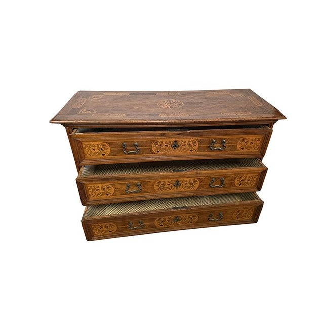 Wood Antique Late 17th Century Chest of Drawers For Sale - Image 7 of 11