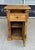 Brown Early 1900s Solid Pine Nightstand For Sale - Image 8 of 12