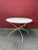 White Painted French Folding Table For Sale - Image 4 of 11