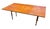 Antique Pumpkin Pine Drop Leaf Harvest Table / Dining Table Long & Narrow For Sale - Image 9 of 12