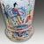 Pink Antique Chinese Qing Dynasty Rose Mandarin Porcelain Trumpet Vase, 1830 For Sale - Image 8 of 10