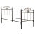 Italian Bronzed Wrought Iron Single Bed, 1950s For Sale - Image 9 of 9