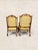 Mid 19th Century Late 19th Century Antique English Eastlake "His and Hers" Walnut Parlor Chairs For Sale - Image 5 of 11