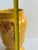 Mustard 1980s Arte Italica "Sole Mustard" Ceramic 13" Tall Yellow Jar With Lid Grapes Leaves Design Made in Italy For Sale - Image 8 of 18