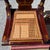 Oxblood Red Antique Set of Four Federal Baltimore Style Paint Decorated Cane Seat Chairs, Circa 1820s For Sale - Image 8 of 12