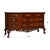 The Chippendale Mahogany Triple Dresser by Niagara Furniture. A classic furniture shape this chest features three drawers...