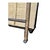 Pair Attributed to Forbes for McGuire Vintage Campaign Safari Lounge Chairs in Woven Silk & Wood For Sale - Image 18 of 18