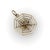 Late 19th Century Late 19th Century 9k Gold Victorian Spider Pendant With Turquoise and Pearl For Sale - Image 5 of 7