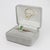 1ct Emerald Ring With Earth Mined Diamonds in Solid 14k Yellow Gold Emerald Cut Size 6.75 For Sale In Columbus - Image 6 of 6