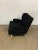 Custom Made Lounge Chair in Black Sherpa For Sale - Image 11 of 13