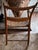 Antique Primitive Bentwood Arm Ladder Back Chair With Original Woven Splint Seat For Sale In New York - Image 6 of 10
