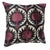 Textile Contemporary Silk Velvet Ikat Pillow Cover For Sale - Image 7 of 7
