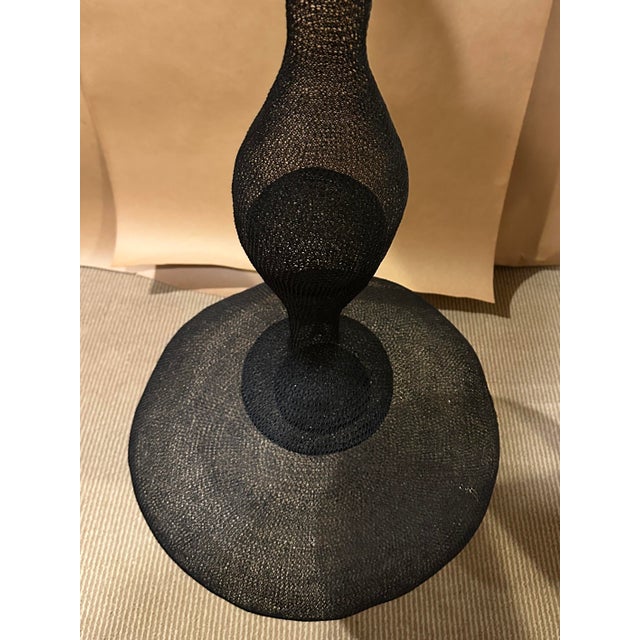 Contemporary Metal Wire Hanging Sculpture For Sale In Atlanta - Image 6 of 12