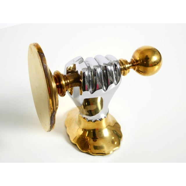 Bookends in Brass from Vereinigte Werkstätten, 1980s, Set of 2 For Sale - Image 10 of 14