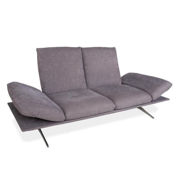 Modern Francis Fabric 2-Seater Sofa in Grey Fabric from Koinor For Sale - Image 3 of 18