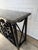 Vintage Mediterranean Wrought Iron Console Table With Stone Top For Sale - Image 15 of 16