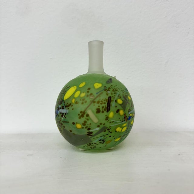 Glass Satelite Vase by Bertil Vallien for Kosta Boda, 1990s For Sale - Image 7 of 18