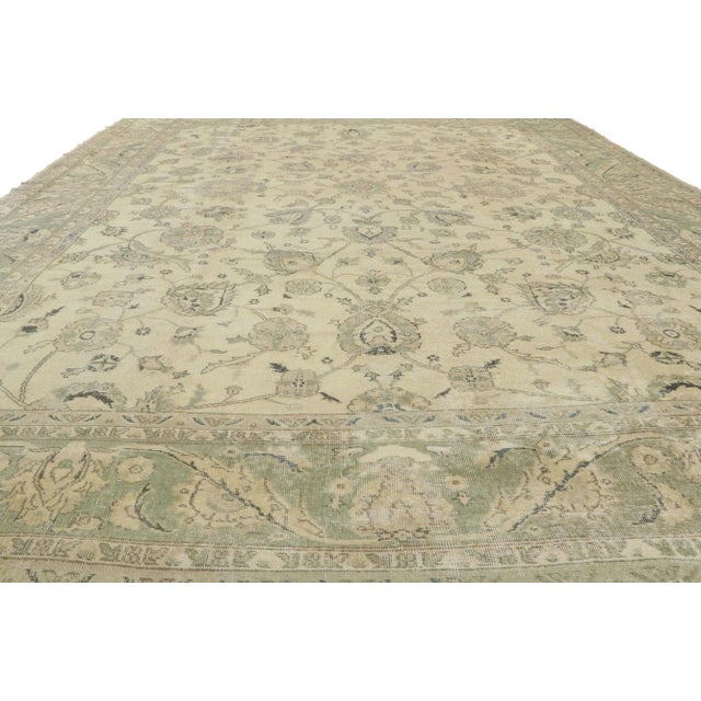 Vintage Turkish Sivas Rug - 9'11 X 13'02 For Sale - Image 4 of 11