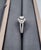 Metal 1.06 Ct Diamond Ring Size 6.5 For Sale - Image 7 of 9