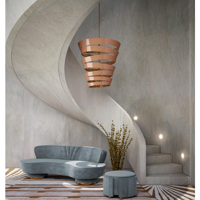 Red Large Donna Stool by Ottiu For Sale - Image 8 of 12