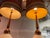Maria Kipp Mid Century Modern Maria Kipp Lamps and Lamp Shades, Unmarked - a Pair For Sale - Image 4 of 12