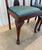 Early Twentieth Century Classic Traditional Queen Anne Armless Dining Chairs, Splat Back With Slip Seats For Sale - Image 6 of 8