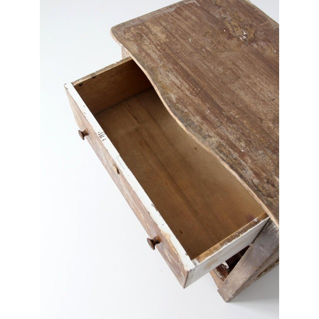 Brown Antique Farmhouse Cabinet For Sale - Image 8 of 18