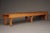 Long Oak Slatted Bench, 1960s For Sale - Image 9 of 9