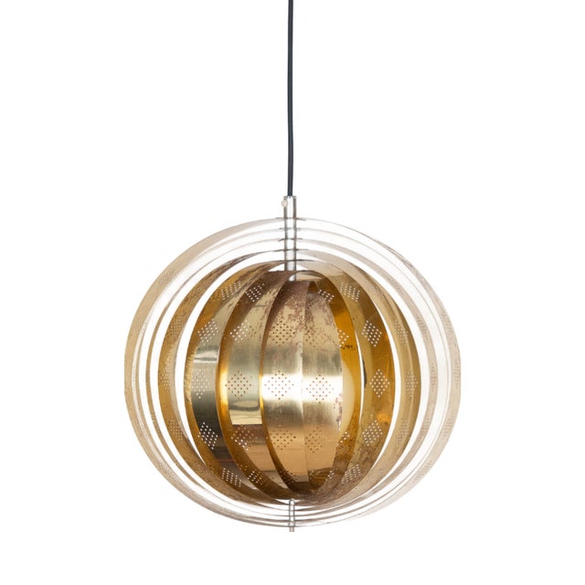Vintage Moon Pendant Lamp by Verner Panton for Louis Poulsen For Sale