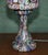 Gold Exquisite Antique Murano Millefiori Italian Glass Mushroom Table Lamps, 1950s, Set of 2 For Sale - Image 8 of 18