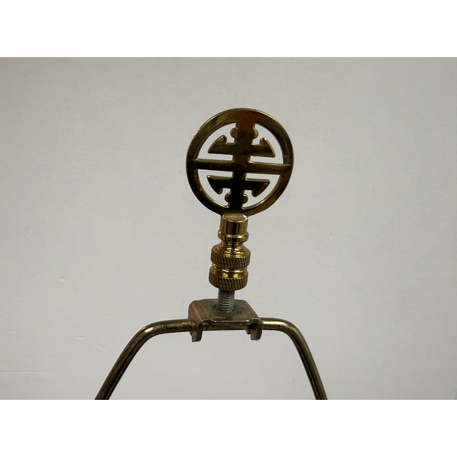 Chinoiserie Porcelain Butterfly Table Lamp, Vintage For Sale In San Francisco - Image 6 of 12