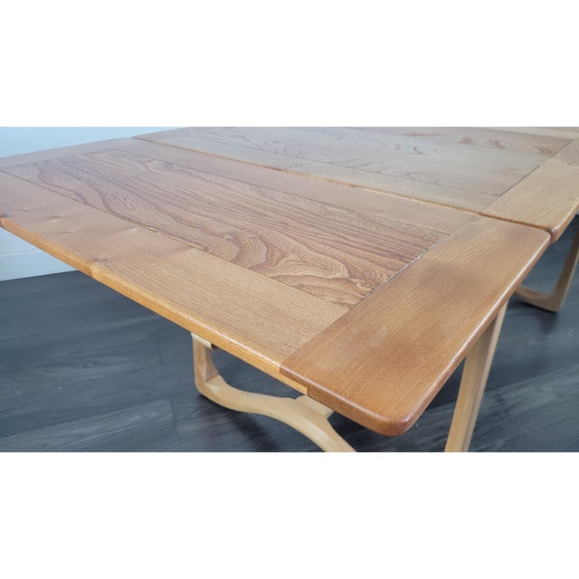 Wood Refectory Extending Dining Table by Lucian Ercolani for Ercol, 1960s For Sale - Image 7 of 18