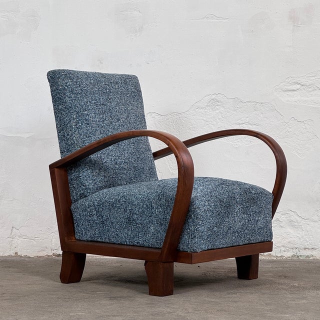 Wood Mid-Century Modern Lounge Chairs by Debreceni Hajlított Bútorgyár, 1960s, Set of 2 For Sale - Image 7 of 14