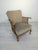 Chippendale Armchair with Raffia in Antique Style Stylish, antique armchair in the Chippendale style. Made of rattan and...