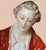 Antique Aelteste Volkstedter Table Lamp: Lady Playing Flute for Her Suitor For Sale - Image 11 of 12
