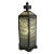 Late 20th Century Rainbow Mosaic Iron Lantern For Sale - Image 5 of 5