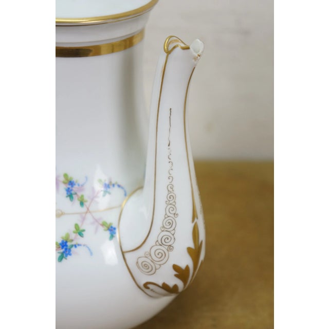 Early 20th Century Antique Rose Medallion Coffee Tea Set Inlcuding Pitcher, Bowl, Cream &Sugar- 6 Pieces For Sale - Image 5 of 14