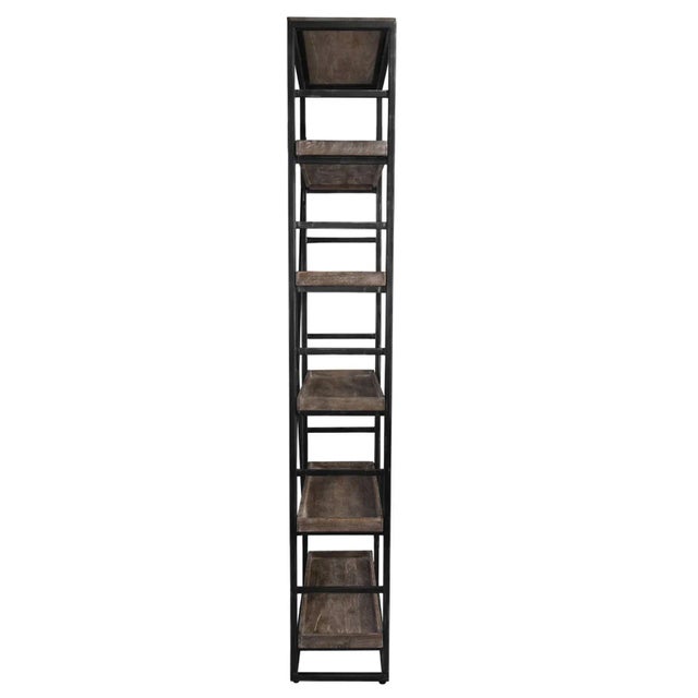 Contemporary Harbor Tall Display Shelf / Bookcase For Sale - Image 3 of 5