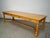 Baker Furniture Company 1970’s Long Solid Maple 8-Drawer Farm Table / Dining Table For Sale - Image 4 of 12