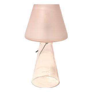 Eco Murano Glass Table Lamp by De Majo, 1970s For Sale