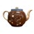 A charming vintage Arthur Wood teapot showcasing the warm, inviting character for which the celebrated English pottery is...